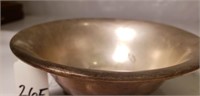Sterling Bowl Footed Mexico 925.   5.16 ozt