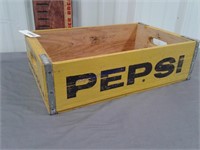 Pepsi-Cola wood crate