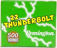 NEW 500 Rds 22 THUNDERBOLT by Remington .22LR