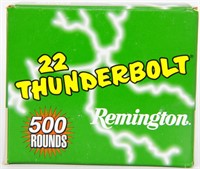 NEW 500 Rds 22 THUNDERBOLT by Remington .22LR