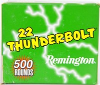 NEW 500 Rds 22 THUNDERBOLT by Remington .22LR