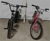 2 - 20" bikes