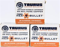 60 rds of Taurus 45 ACP ammo Barnes 185 copper HP