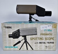 Focal 17x60mm Prismatic Spotting Scope with Tripo