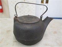 Cast iron tea pot