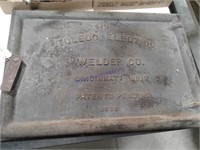 Toledo Electric Welder Co. metal door