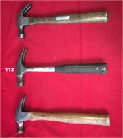 Three claw hammers
