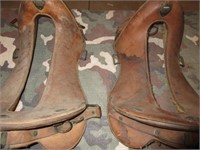 WWI Era Military Saddles with Stirrups