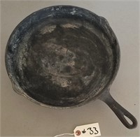 Unmarked #10 Cast Iron Skillet