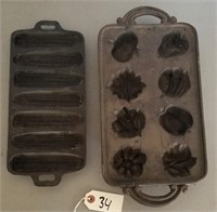 Cast Iron Baking Molds