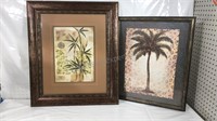 Pair of framed home Decor Prints