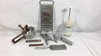 Kitchen utensils, grater, chopper and more