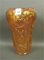 IG Imperial Marigold Flower & Scroll Vase