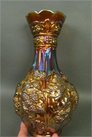Imperial Amber Loganberry Vase
