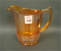 Imperial Dark Marigold Flute and Cane Pitcher