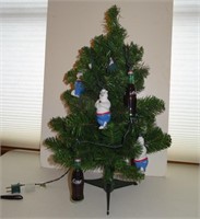 24" Artificial Tree Coca Cola Ornaments
