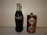 Coca Cola Can Lighter & Bottle Radio