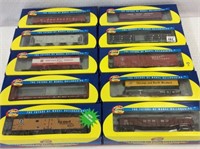 Lot of 10 Athearn HO Scale RR Cars-NIB Including