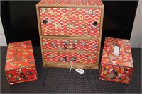 Oriental Organizer Boxes.