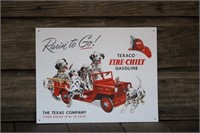 Texaco Fire-Chief Sign