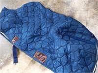 Quilted turnout blanket