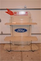 Homemade Ford display shelf