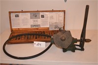 Unusual "Sherman " drill/grinder attachment for