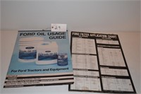 Ford oil guide & filter chart