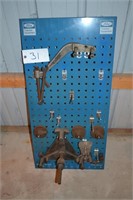 Ford tool board with tools