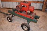McCormick-Deering LB engine with cart