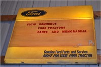 Lighted Ford sign