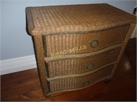 Wicker Chest of Drawers