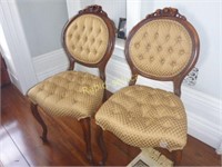 Antique Balloon Back Chairs