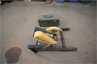 Tile Saw & Steel Tool Box