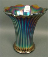 Northwood Purple Fine Rib Squatty Vase