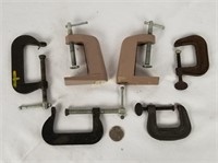Small Clamp Lot  Lot 1 1/4" And Larger