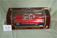 1:18 Road Legends 1957 Red Chevrolet Bell Air