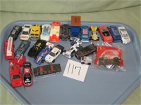 About 24 Matchbox Style Cars