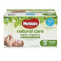 HUGGIES NATURAL CARE WIPES 1056 WIPES