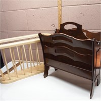 2 Very Nice Sturdy Magazine Racks