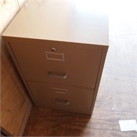 2 Drawer File Cabinet/Metal