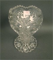 Imperial Zippered Heart Small Ftd. Rosebowl