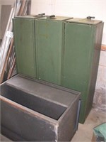 Metal Storage Locker & Bins