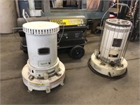 Two Kero Heaters and a Reddy Heater Pro115