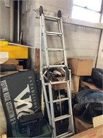 A Frame Expandable Ladder