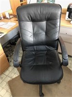 HIGH BACK Black Office Chair!
