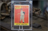 '58 Mickey Mantle Baseball Card