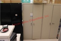 Metal cabinets with Contents