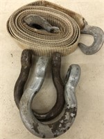 Clevises and Nylon Tow Rope