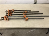 Wood Pipe Clamps